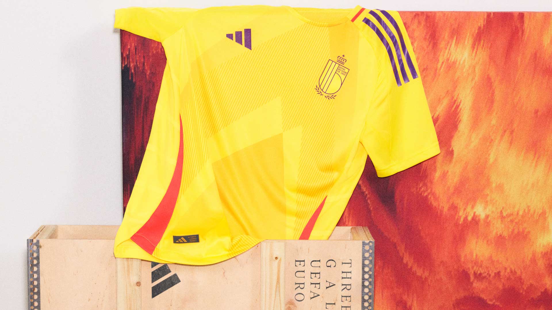 Bélgica estrena una playera vibrante para la Eurocopa Femenina 2025